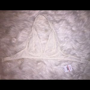SOLD- Free People Lace Halter Bralette